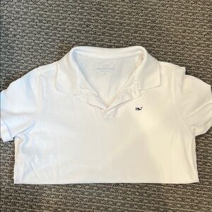 Vineyard Vines White Polo Shirt